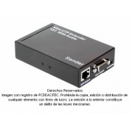 Extensor/Amplificador VGA+audio sobre Cat5/6, 300 m